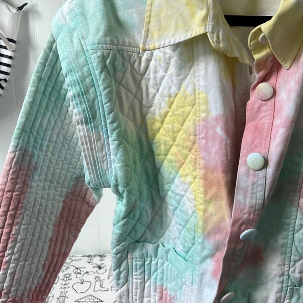 Love Shack Fancy quilted jacket. Size L.  As good as new, never been worn.